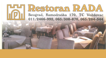 RESTORAN DOMAĆE KUHINJE RADA