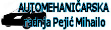 AUTOMEHANIČARSKA RADNJA PEJIĆ MIHAILO