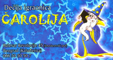 CAFFE DEČIJA IGRAONICA I ROĐENDAONICA ČAROLIJA - Dečije igraonice Beograd - Slika logo 