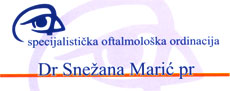 OFTALMOLOŠKA ORDINACIJA DR SNEŽANA MARIĆ