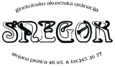 SNEGOR - Gynecology Beograd - Photo logo 