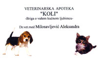 VETERINARY PHARMACY KOLI - Pets, pet shop Beograd - Photo logo 