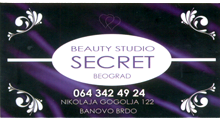 BEAUTY STUDIO SECRET - Cosmetics salons Beograd - Photo logo 