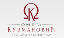 OMEGA KUZMANOVIĆ - Časovničari Beograd - Slika logo 