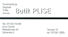 BUTIK PLISE