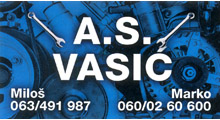 AS VASIĆ - Автосервисы Beograd - Фото logo 