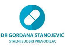 SUDSKI PREVODILAC ZA ENGLESKI JEZIK KARABURMA - DR GORDANA STANOJEVIĆ STALNI SUDSKI PREVODILAC