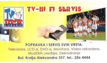 TV HI-FI SERVICE LUBURIC - HI - FI components Beograd - Photo logo 