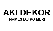 AKI DEKOR - IZRADA NAMEŠTAJA PO MERI, STOLAR - Столярные мастерские, изготовление мебели Beograd - Фото logo 