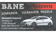 AUTO LIMAR BANE KARABURMA