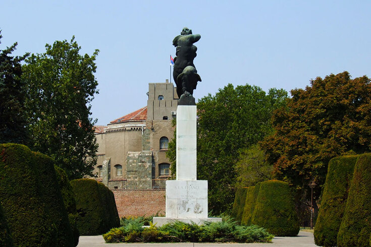 Ivan Mestrovic before Belgraders