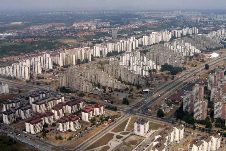 Novobeogradska crkva u čijoj porti su alasi vezivali čamce
