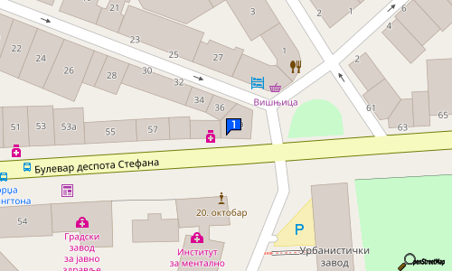 KROJAČ MAKSIMOVSKI TRAJAN Bulevar despota Stefana 59a, Stari grad