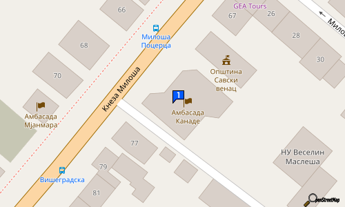KANADA Kneza Miloša 75