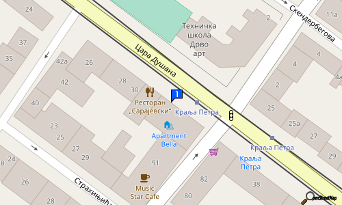 RESTORAN SARAJEVSKI Cara Dušana 32, Dorćol