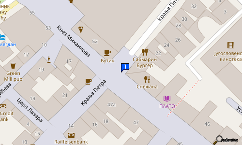 CAFFE - POSLASTIČARNICA - PICERIJA SNEŽANA Kneza Mihaila 50, Stari Grad