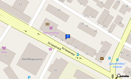 DENTAL ORDINATION DR MILOSEVIC 73 Ustanicka st., Dusanovac