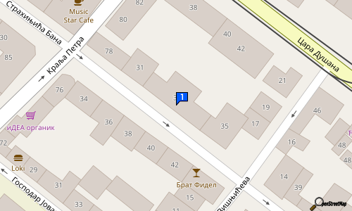 ORTHODENT DENTAL OFFICE DR POPOVIC 33 Strahinjica Bana st. Dorcol