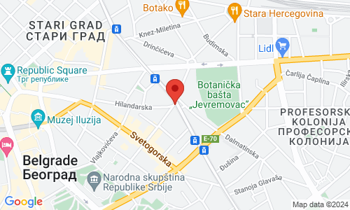 DAR SALON VENČANICA Džordža Vašingtona 40, Stari grad