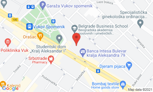 USTANOVA KULTURE VUK KARADŽIĆ Bulevar kralja Aleksandra 77a