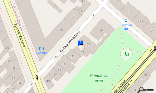 BELA KOKA 33 Kralja Milutina st., Slavija