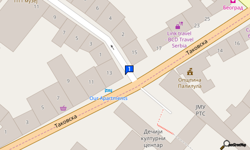 POZAMANTERIJA PRINCEZA Таковская 13, Старый град