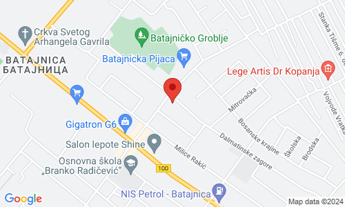 PIZZERIA 038 48 Dalmatinske zagore st., Batajnica