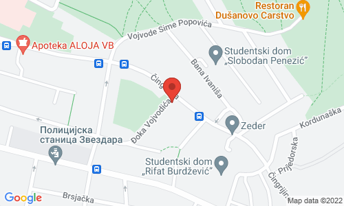 BABOVIĆ DR GLIGORIJE - GORAN ORDINACIJA FIZIKALNE I SPORTSKE MEDICINE Čingrijina 14, (ulaz sa zadnje strane, sa parkinga iz ulice Đoka Vojvodića), Zvezdara