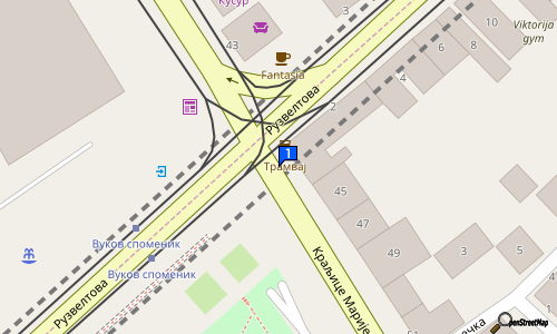 MENJAČNICA CHANGE 011 Kraljice Marije 47, Vukov spomenik