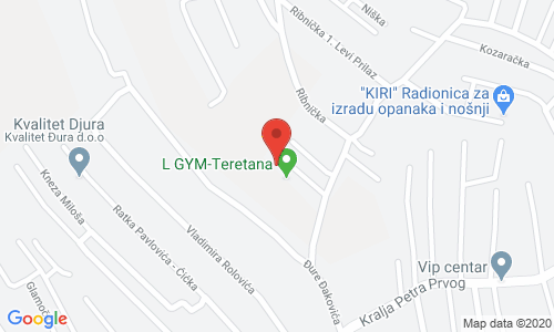 LUXA GYM 7 Ribnicka st., Kaludjerica