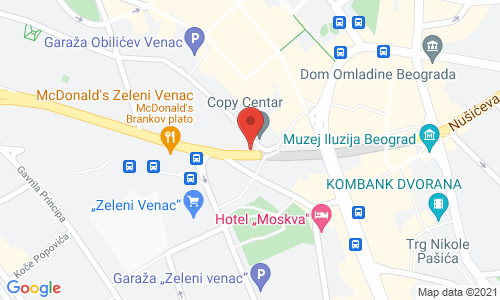 DORCOL NATIONAL THEATRE 2 Zeleni venac st.,