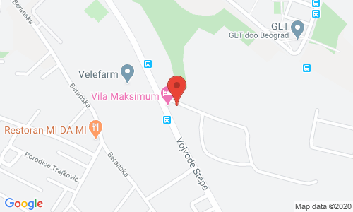 VILA MAKSIMUM Војводе Степе 445, Вождовац
