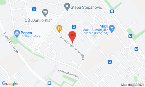 DANCE SCHOOL  LA LUNA VOZDOVAC 9 Generala Ljubomira Milica st.,naselje Stepa Stepanović