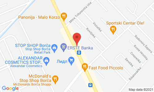 GARDENN RESTORAN Zrenjaninski put 156a, Borča