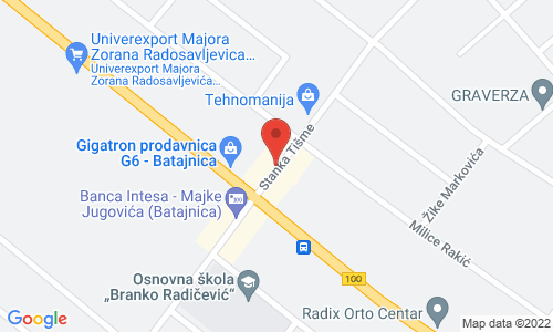 INTERNA - DR MLADENOVIĆ Stanka Tišme 3, Batajnica