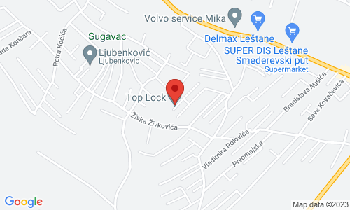 TOP LOCK Dušana Petrovića Šaneta 52k, Leštane