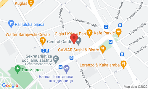 GARDEN JUICE BAR Kneza Danila 9, Palilula
