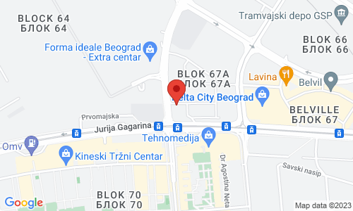 A-Z VET Jurija Gagarina 22L, A blok, Novi Beograd