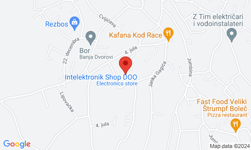 INELEKTRONIK SHOP DOO 4. jula 1. prilaz 5a, Boleč