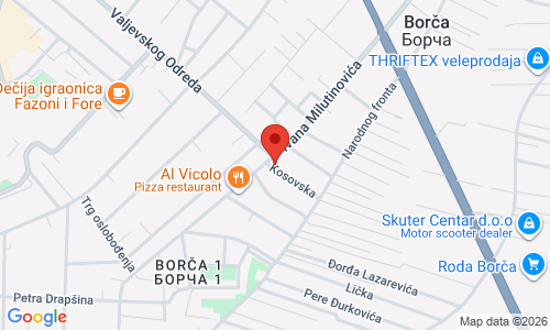 FAST FOOD HAJ HAJAT RIPANJ 40 Ivana Milutinovica st., Borca