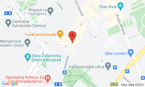 MENJAČNICA TRANGE FRANGE Admirala Geprata 1 (ulaz iz Balkanske 45), Savski venac