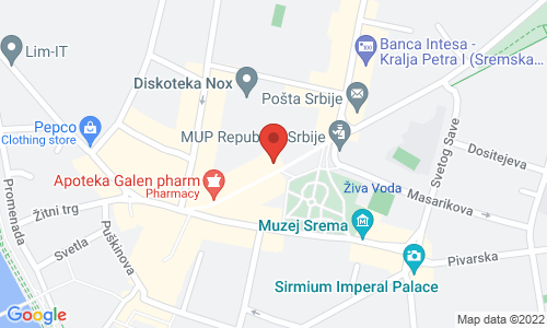 ARMY SHOP URBAN DART Trg Ćire Milekića 14, Sremska Mitrovica