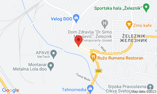 LUX OPTICS 154 Lole Ribara st., Zeleznik